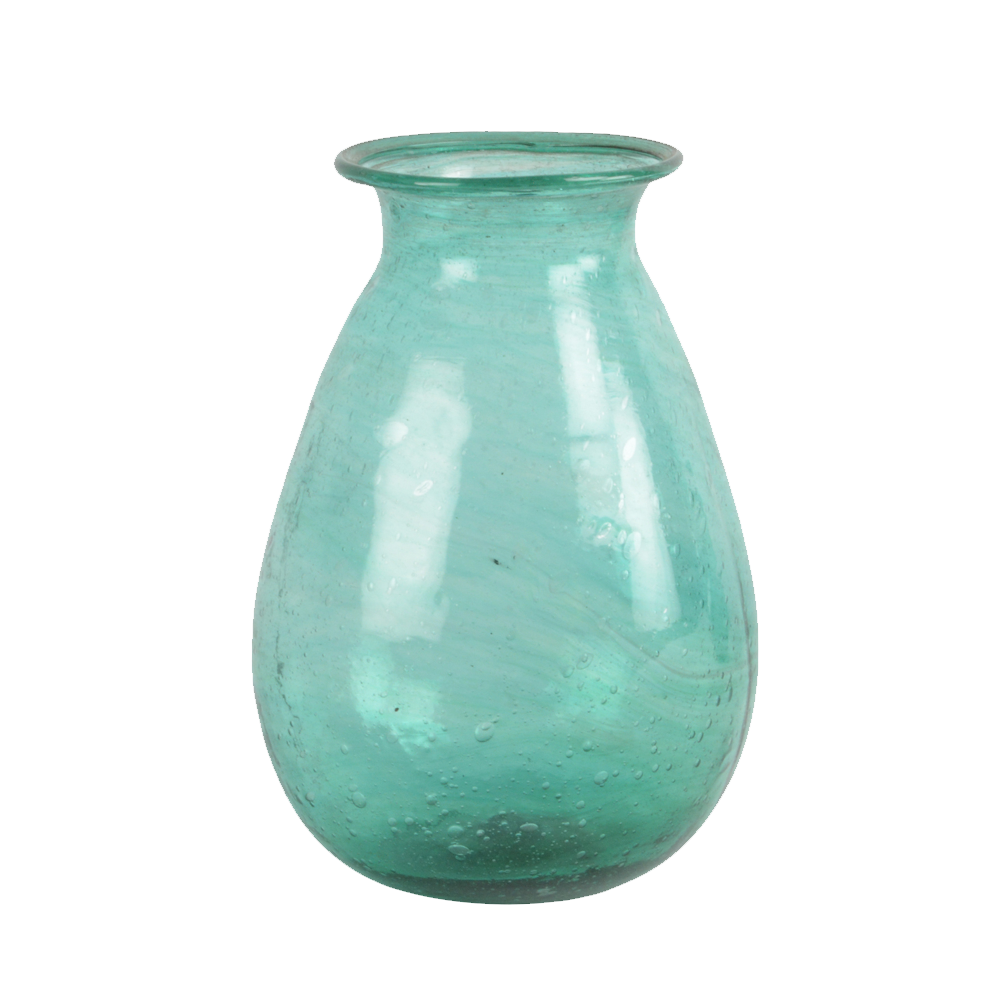 The Talia Recycled Glass Vase Array Wedding and Event Hire