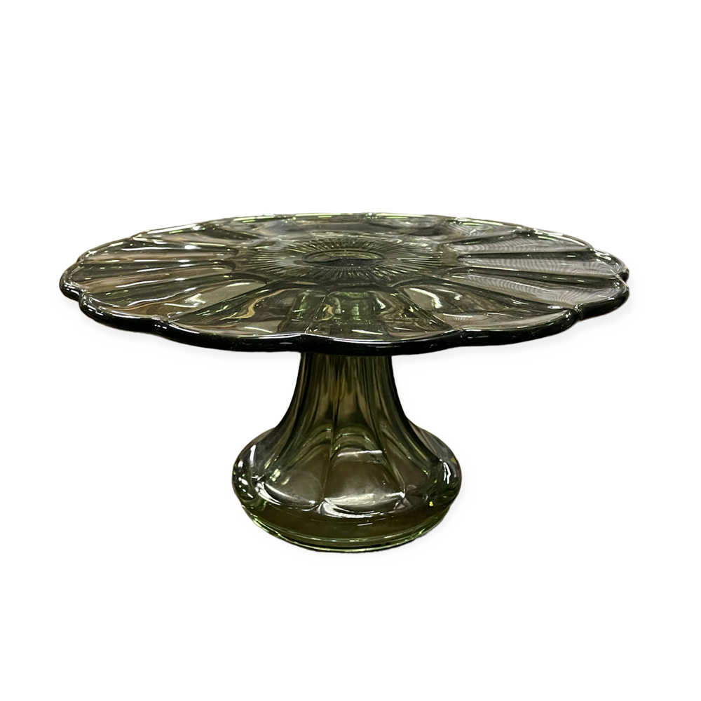 The Meldon Glass Cake Stand Array Wedding and Event Hire