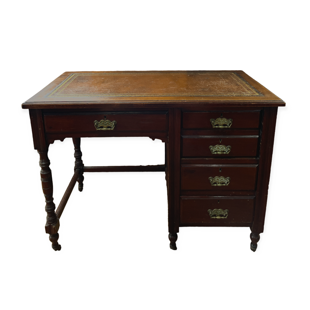 The Roanne Antique Wooden Desk Array Wedding and Event Hire