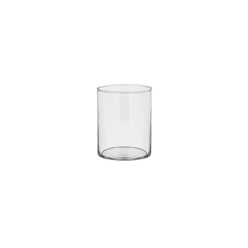 The Ravn Glass Hurricane Vase 12cm Array Wedding and Event Hire