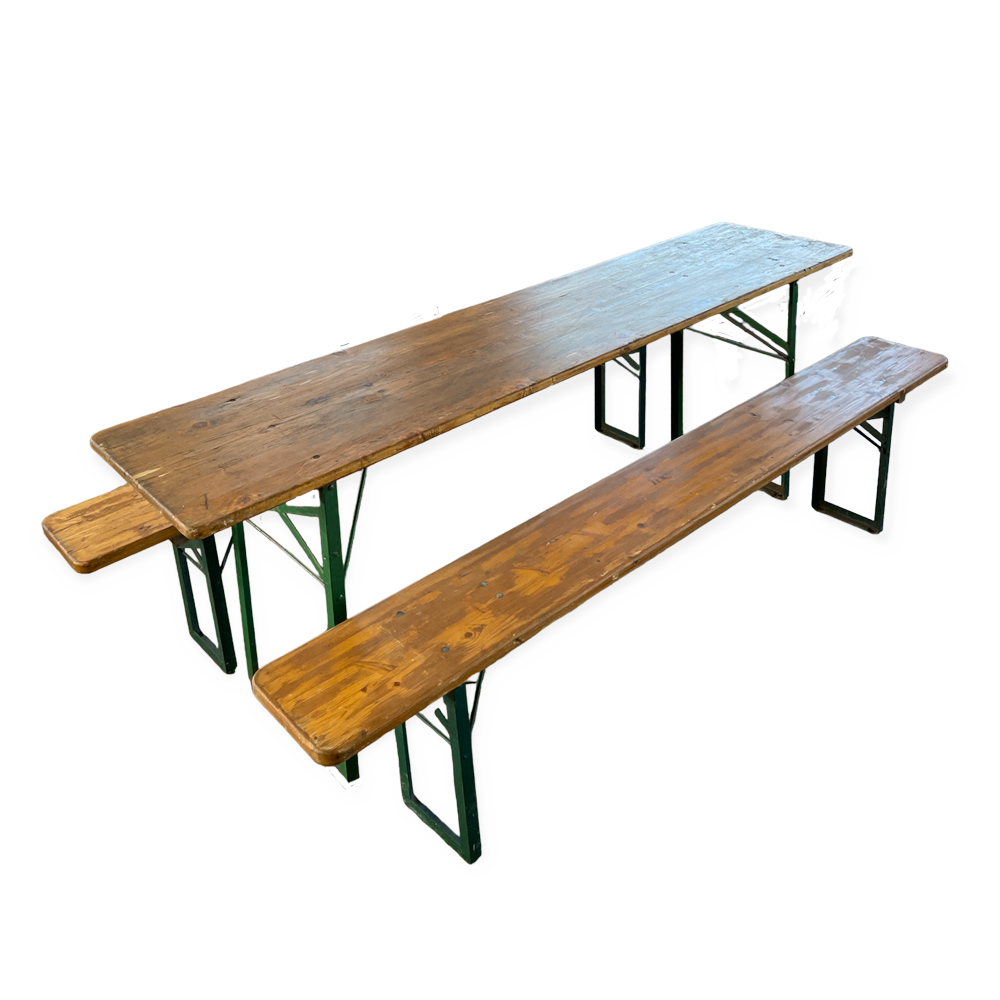 The Hobart German Trestle Table Array Wedding and Event Hire