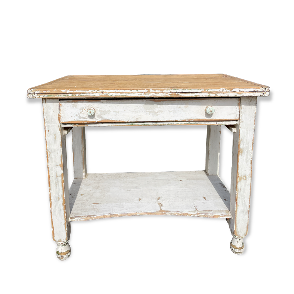 The Cholet Rustic Painted Pine Table Array Wedding and Event Hire