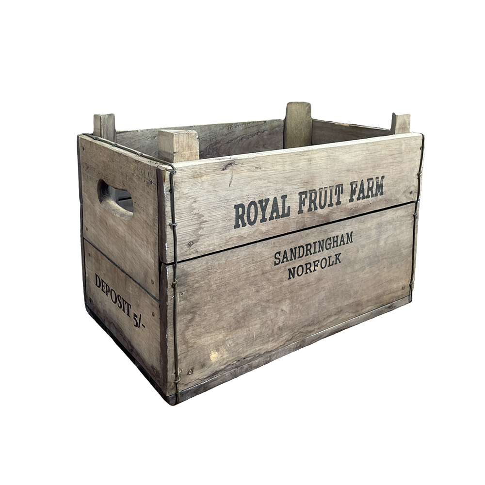 The Sage Wooden Fruit Crate Array Wedding and Event Hire