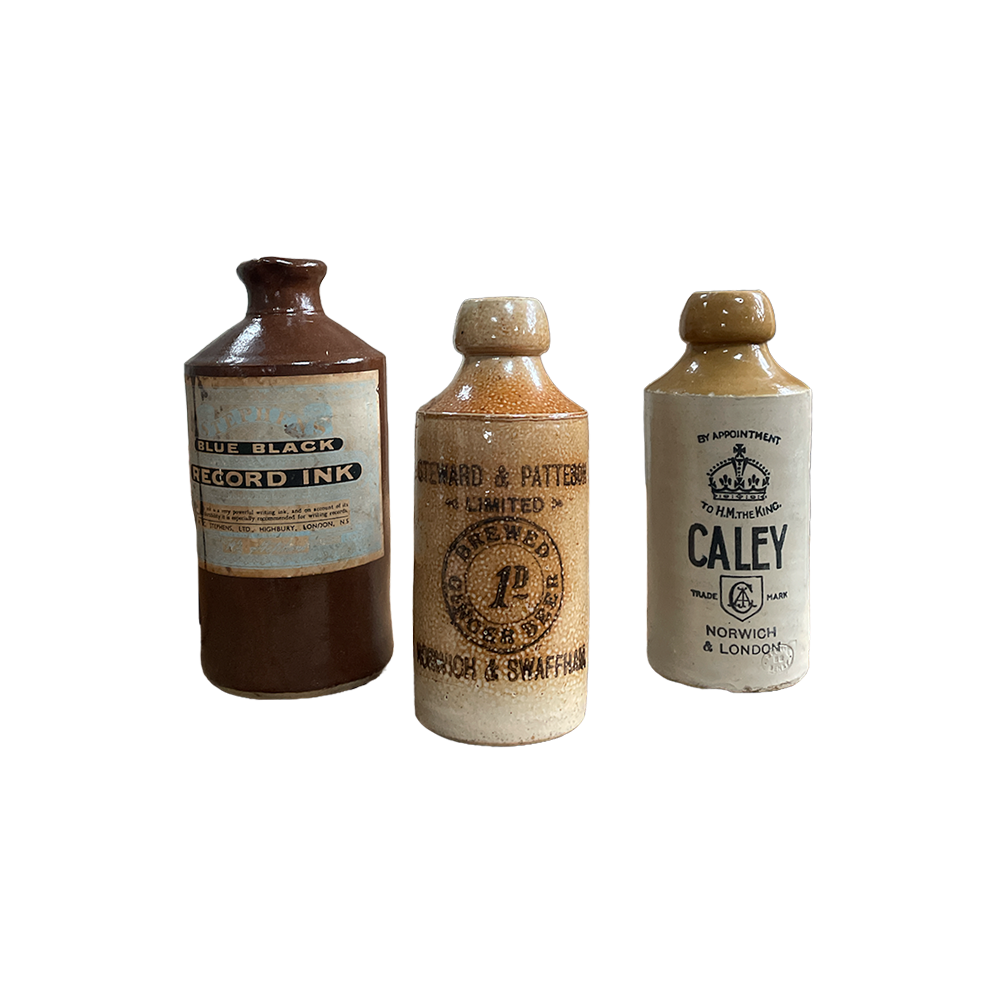 The Paola Vintage Labelled Ceramic Vases Array Wedding and Event Hire