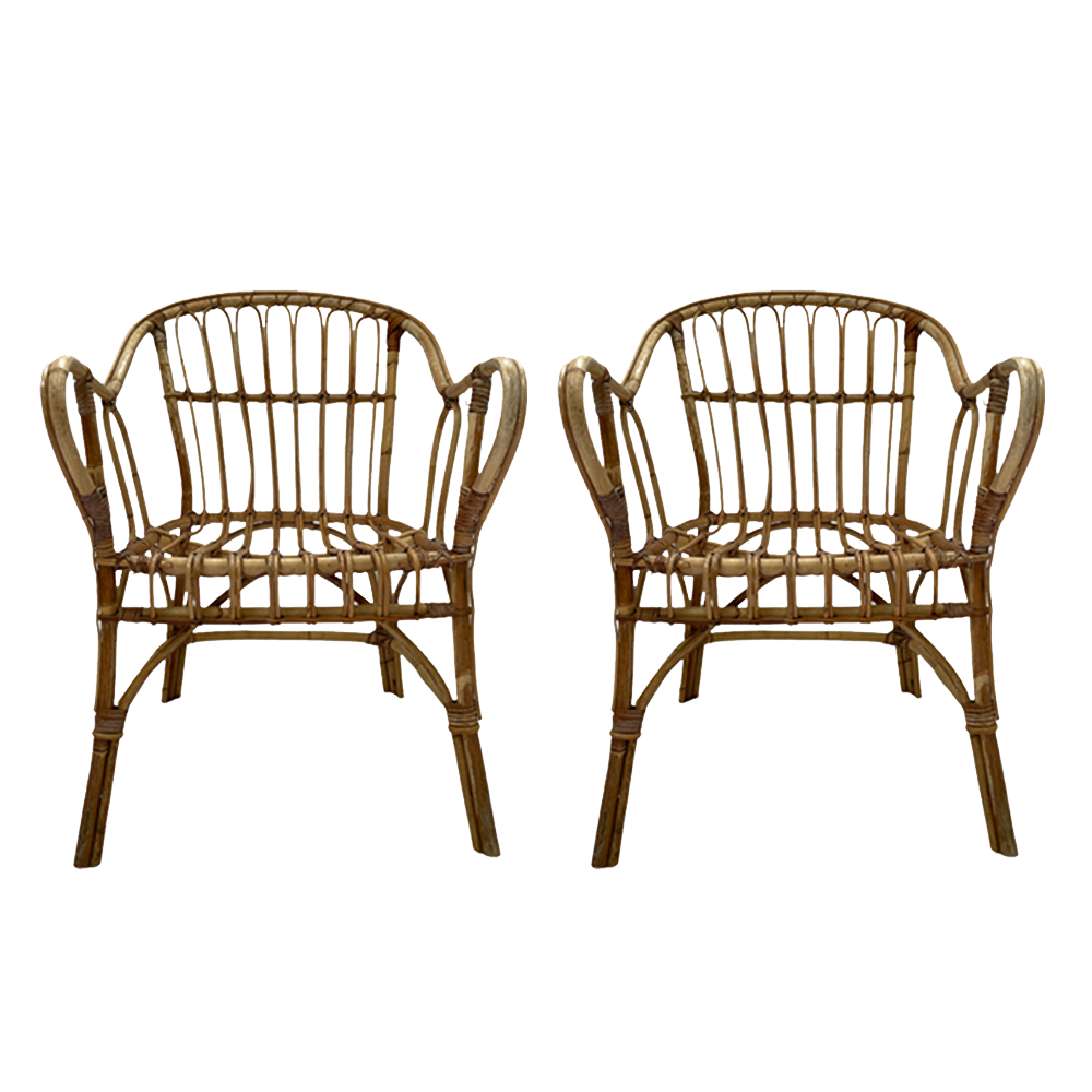 The Salinas Cane Chair Array Wedding and Event Hire