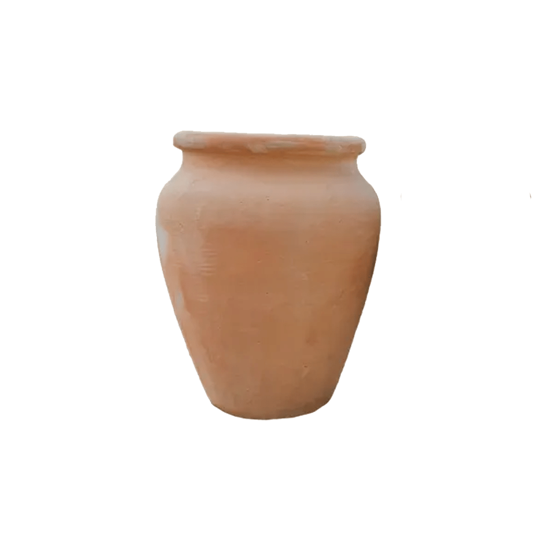The Nairn Terracotta Floor Vase 50cm Array Wedding and Event Hire