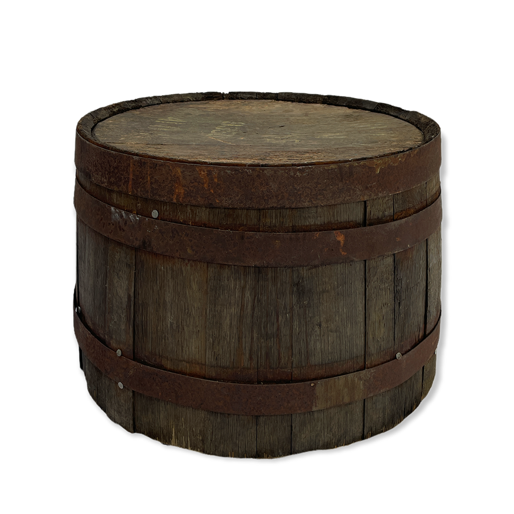 The Tully Half Barrel Coffee Table Array Wedding and Event Hire