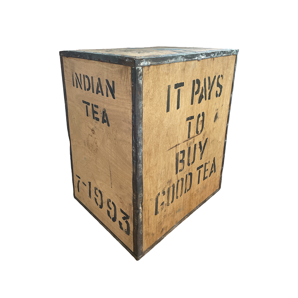 The Walnut Vintage Tea Chest Array Wedding and Event Hire