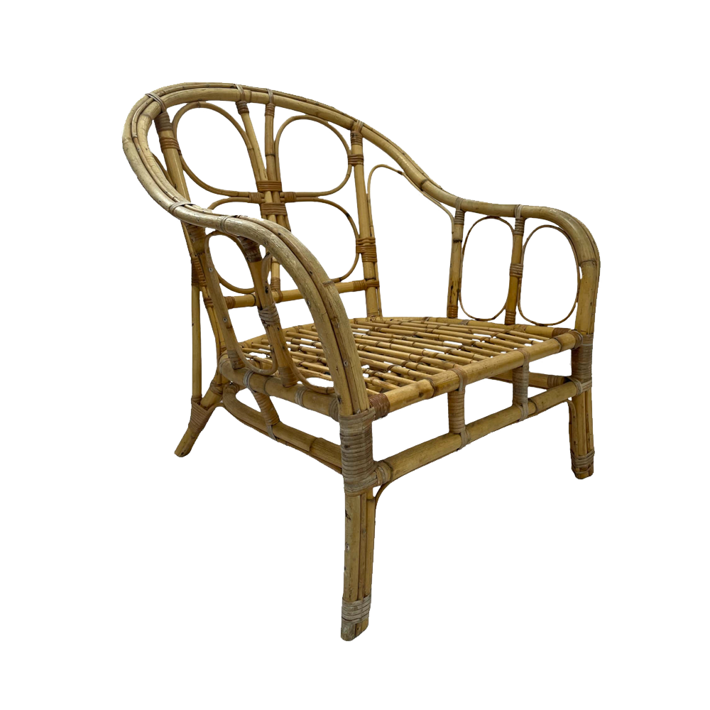 The Large Cane Chair Array Wedding and Event Hire