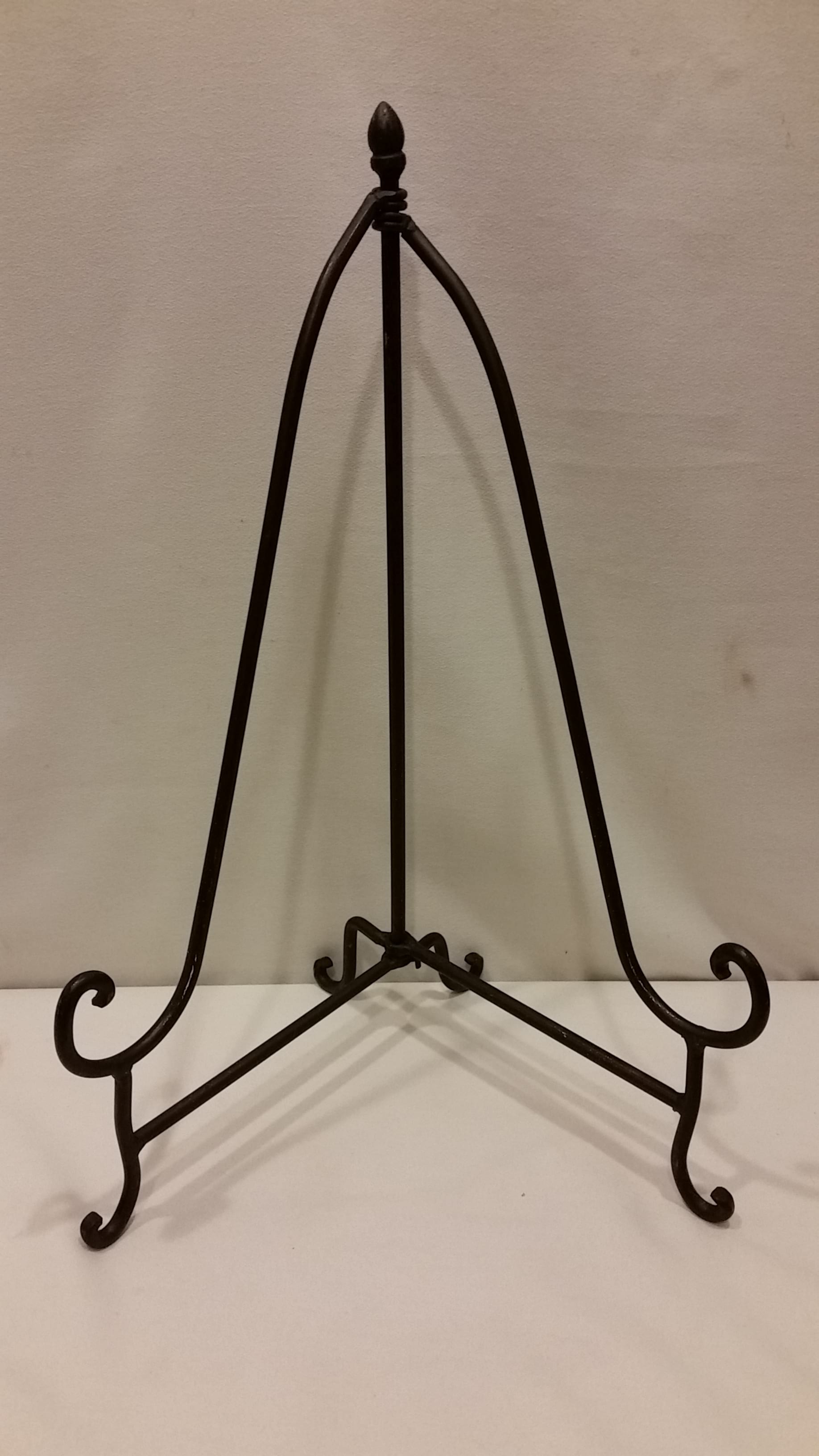 Easel Black Tabletop Large Danner and Soli Event Rental