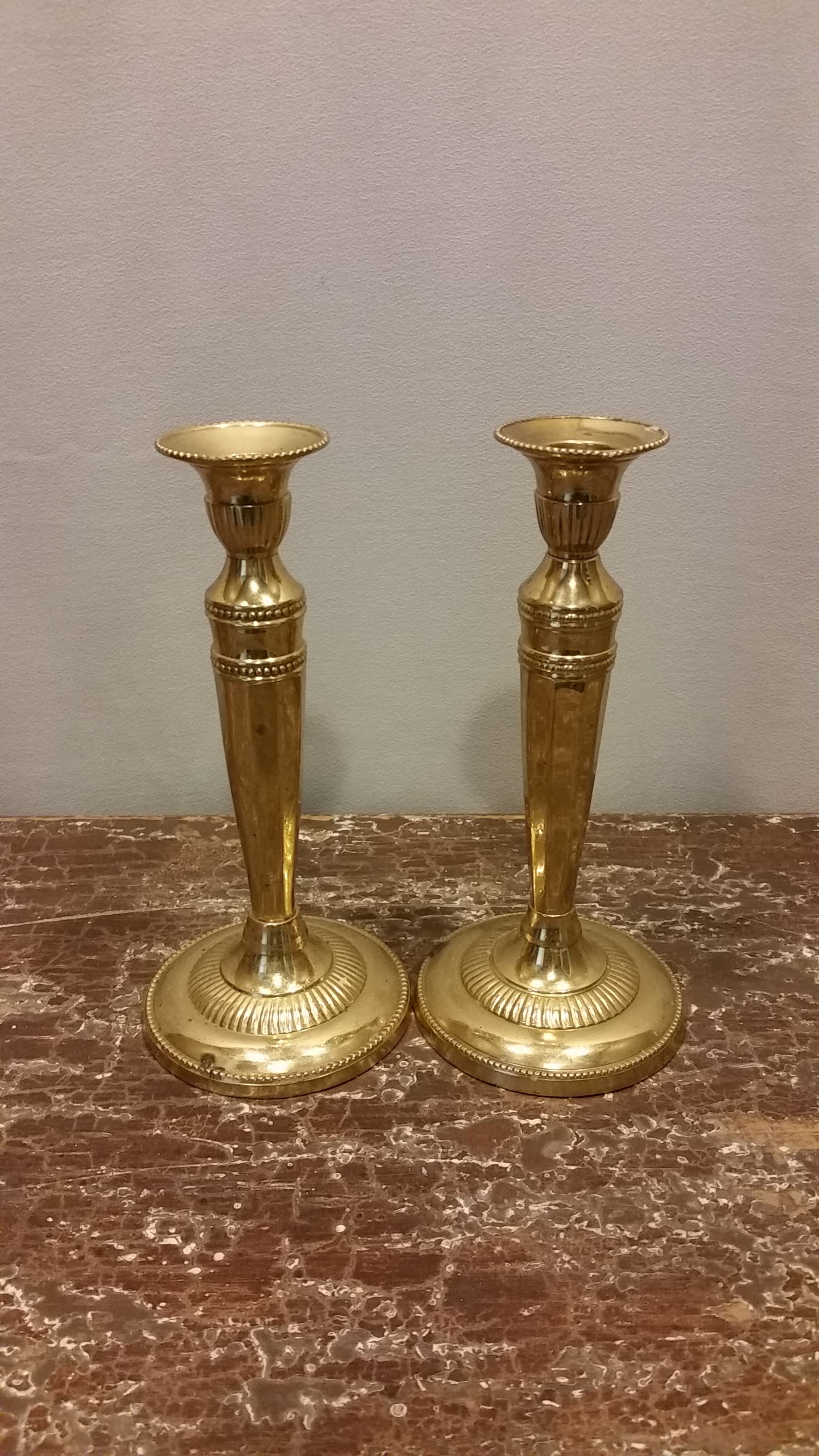 Candlestick Brass Medium Assorted Danner and Soli Event Rental