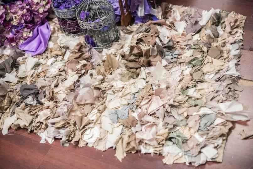 d289 neutral rag rug 4ft x 3ft For the Love of Pete Salem, Oregon