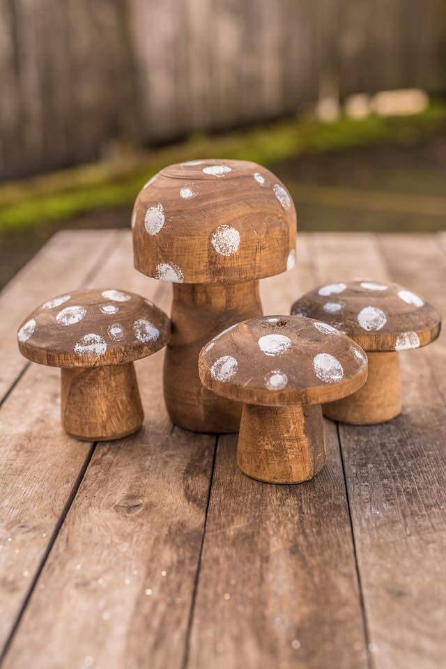 d556 wood mushroom For the Love of Pete Salem, Oregon