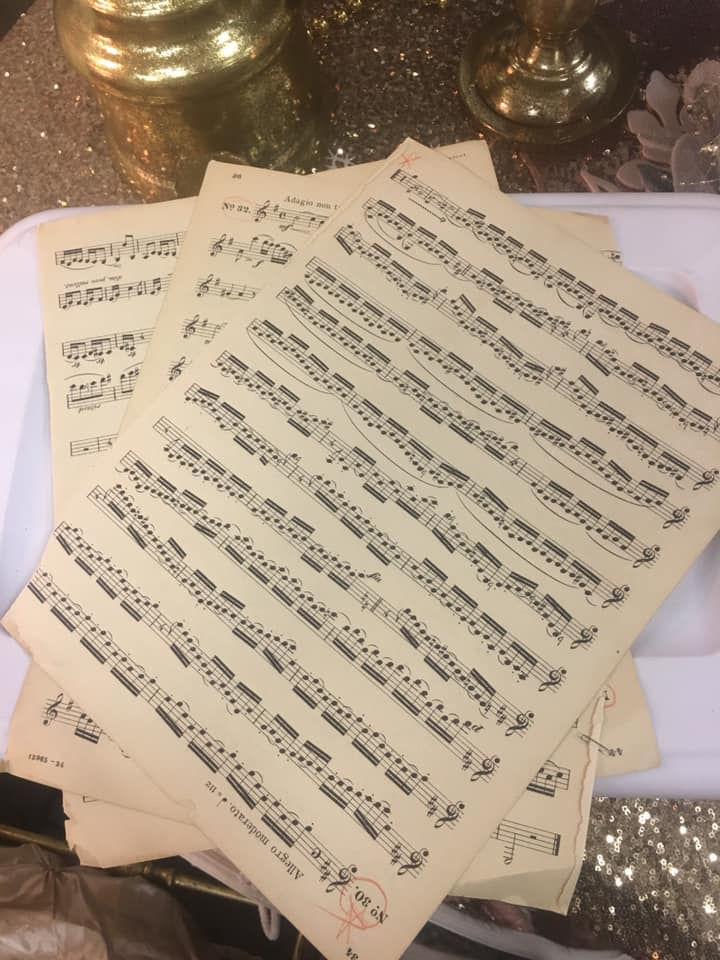 V494 box of Sheet Music For the Love of Pete Salem, Oregon