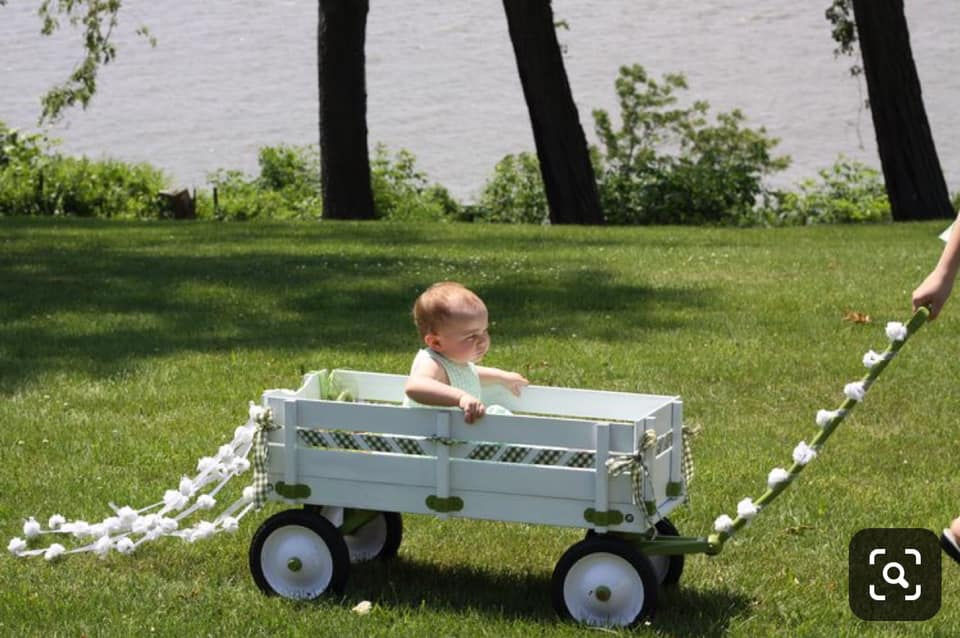 CR273 white wood wagon - For the Love of Pete – Salem, Oregon