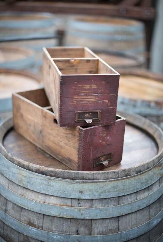 d287 vintage crate file box For the Love of Pete Salem, Oregon