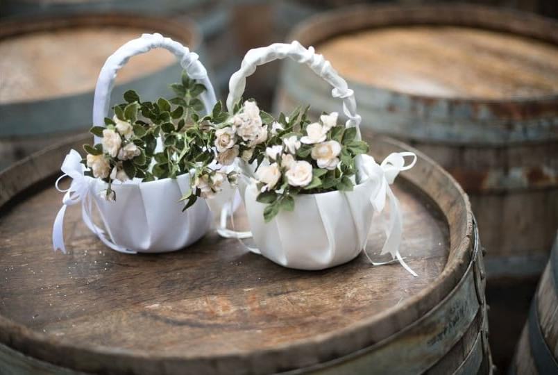 cr131 flower girl basket (set of 2) For the Love of Pete Salem, Oregon