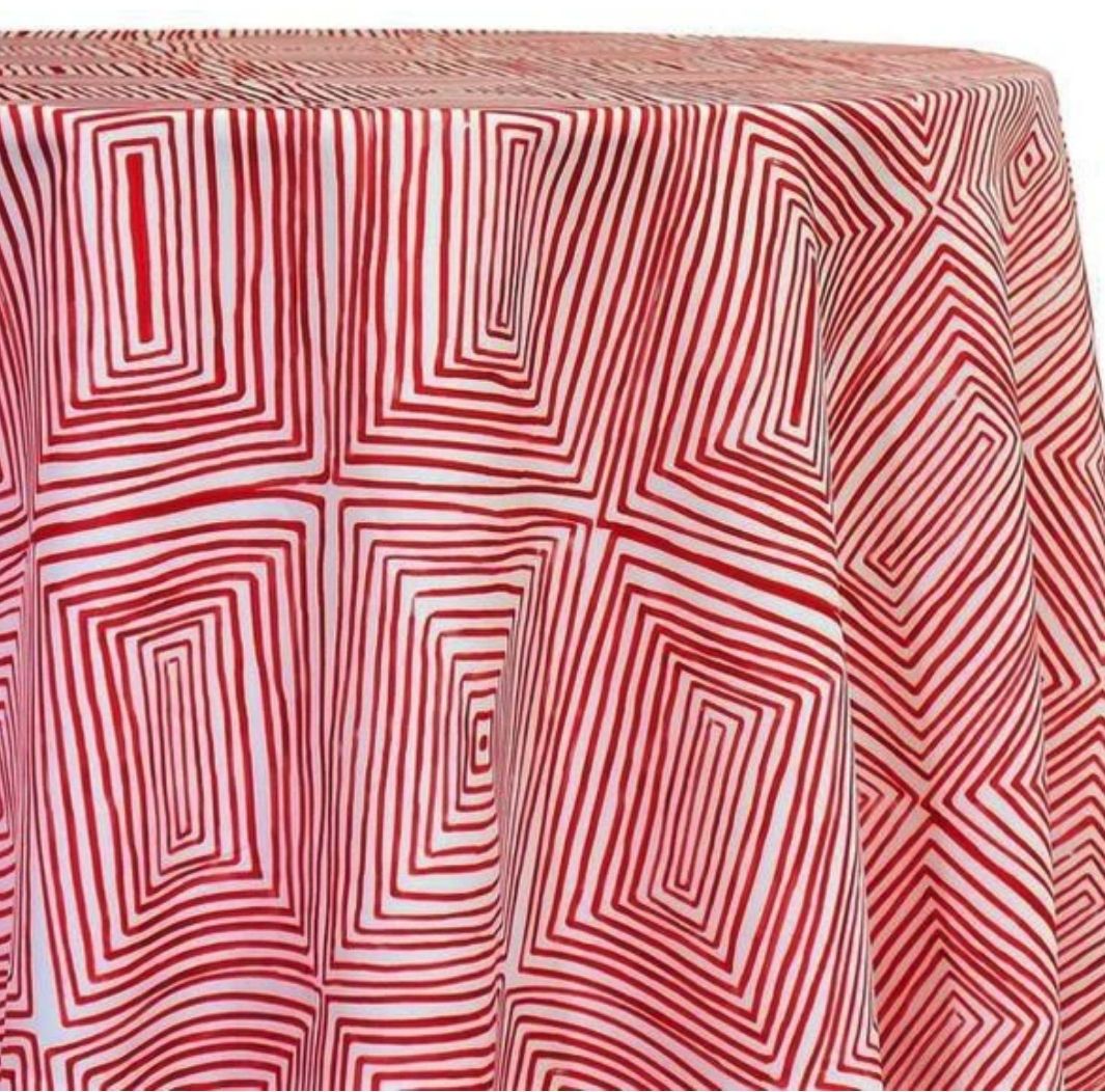 Modena (Poly Print) in Red - Eventology