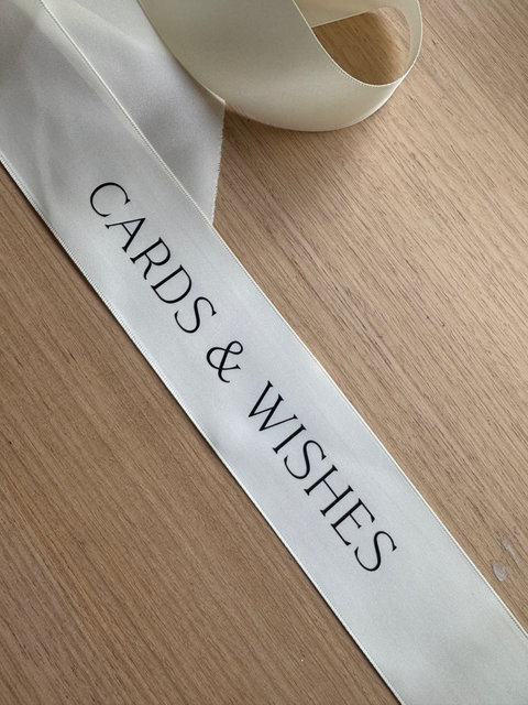 Wishing well ribbon (Cards & Wishes) - Found Collective