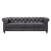 Bentley Gray Velvet Sofa