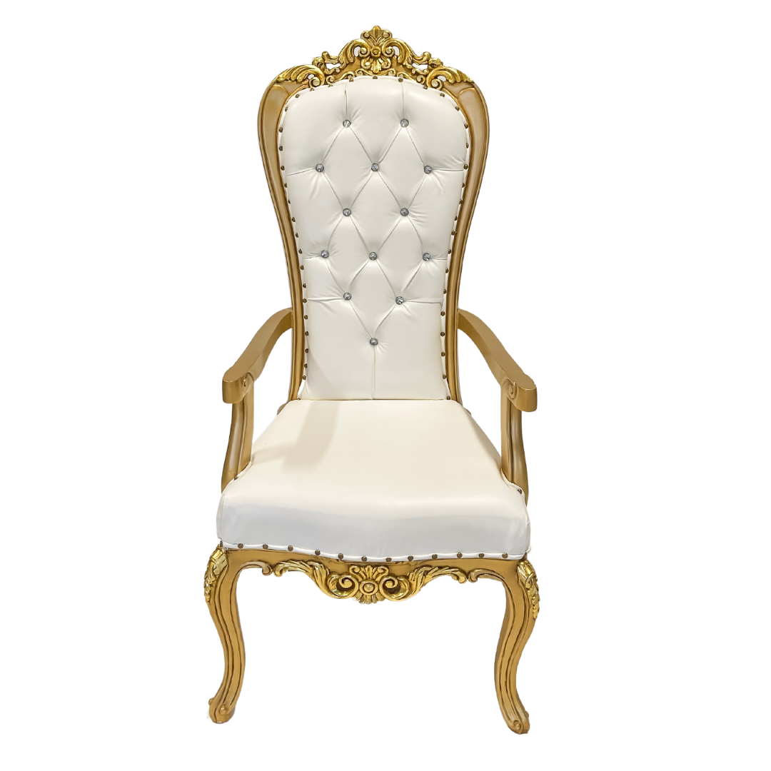 QUINNIE throne chair - Mi Vintage Rentals