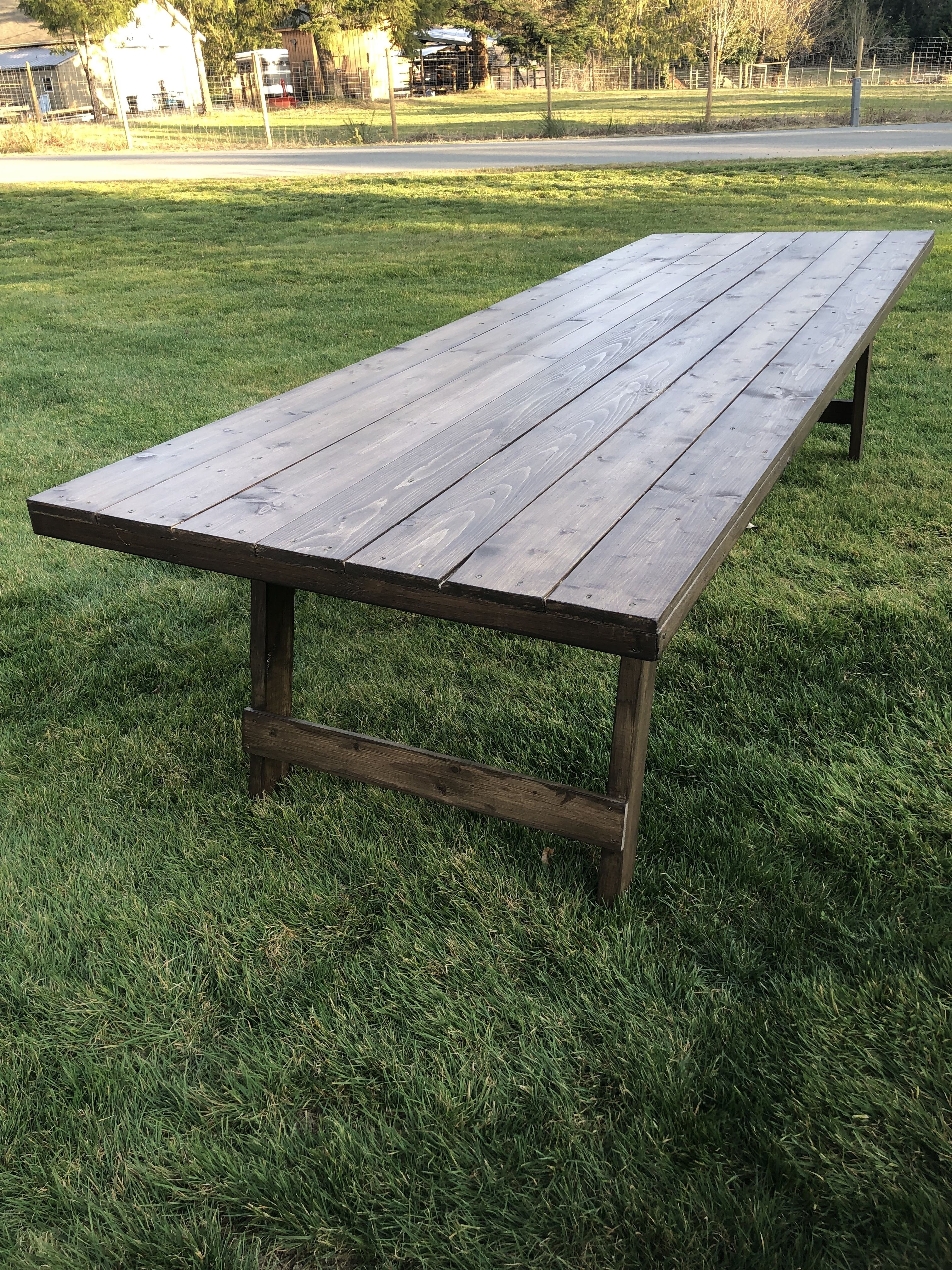 Harvest table cheap rentals