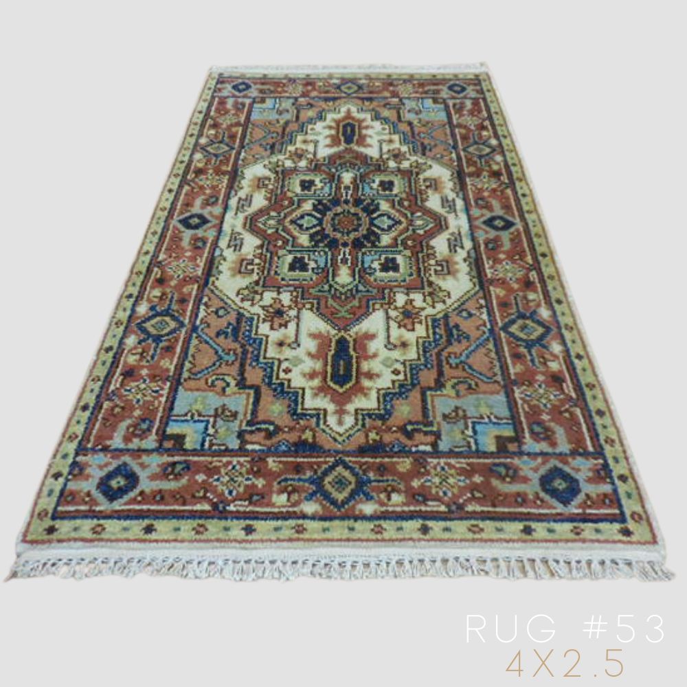 Oriental Rug #80 - 4x3 - Pretty Little Things