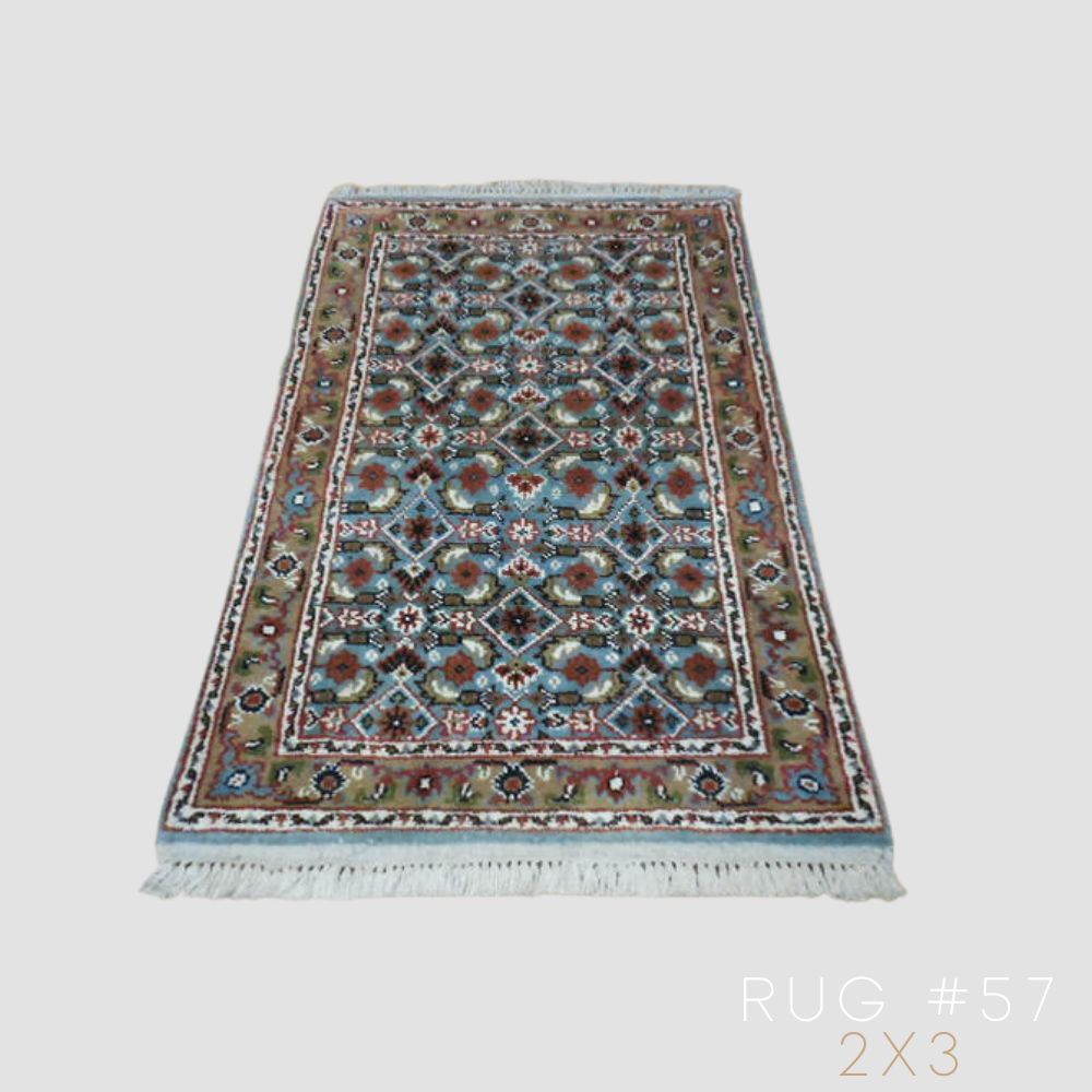 Oriental Rug #80 - 4x3 - Pretty Little Things