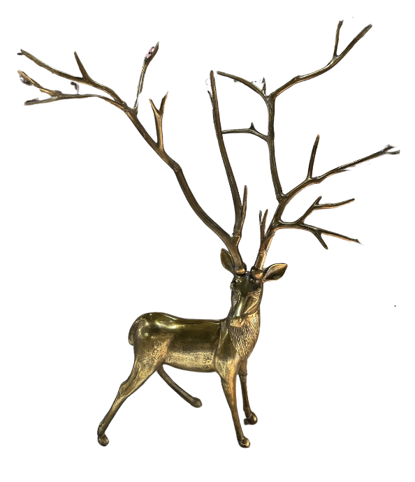 GOLD DEER W/ LG ANTLERS Prophouse