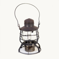 Billings railroad lantern