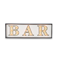 bar marquee sign