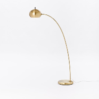 Arc metal floor lamp