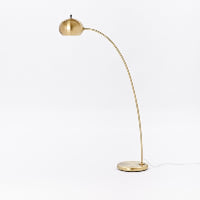Arc metal floor lamp