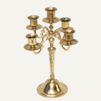 Jordan brass candelabra