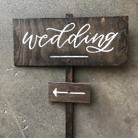 walnut stained
