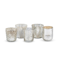 silver mercury votives