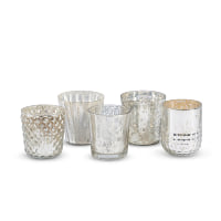 silver mercury votives