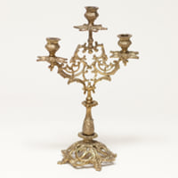 Juliet brass candelabra