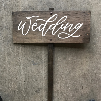 walnut stained