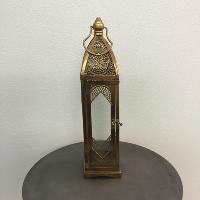 Nadia gold lanterns, medium