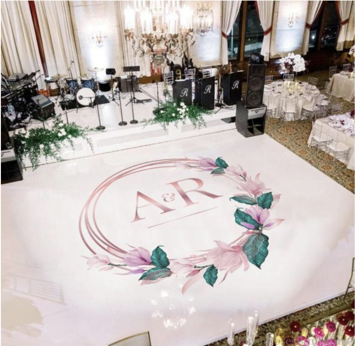 12x12 Dance Floor Wrap St. Johns Illuminations