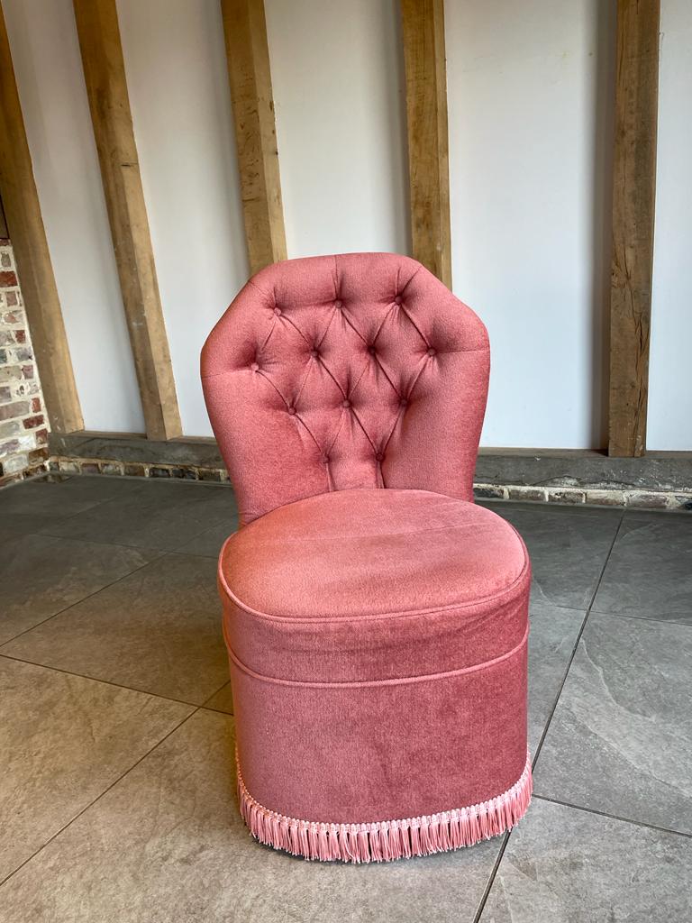 Swivel boudoir chair sale