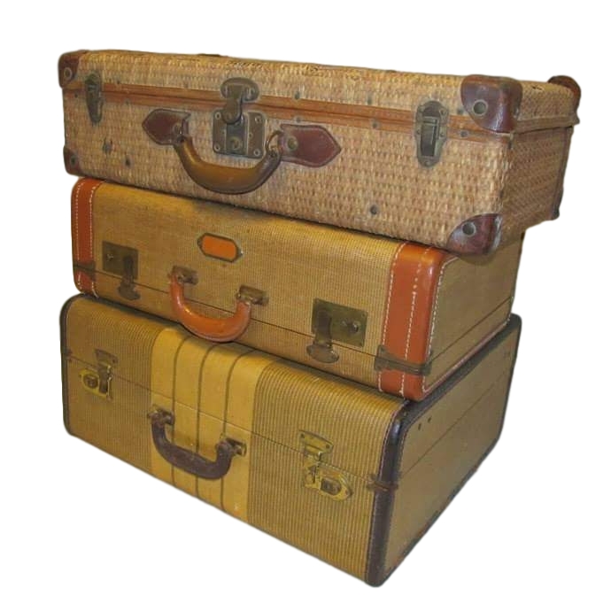 Vintage 1940s Platt Luggage Suitcase – Toadstool Farm Vintage