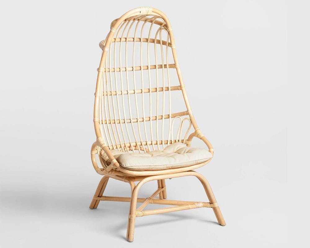 Modern Wicker Cocoon Chairs